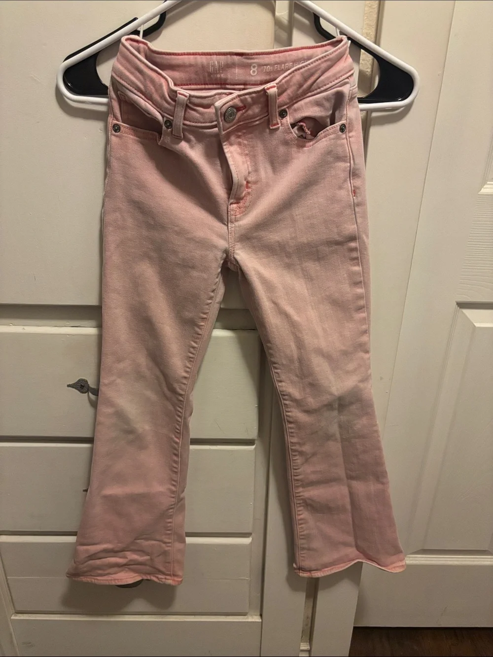 GAP Pink Girls Flare Jeans